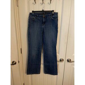 LANDS' END WOMEN'S JEANS SZ 10 . 99% COTTON‎ 1% SPANDDEX